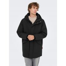 Only & Sons Manteau mi-long Noir - Disponible en M