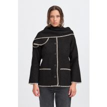 B-Young Manteau court Noir - Disponible en 40