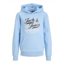 Jack & Jones - Bekleidung Jjelogo Sweat Hood 2 Col 25/26 Noos Jnr - blau - Größe 12A