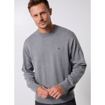 Kleding Ls Ez Cotton Crewnk LV04RC309G Grijs - Calvin Klein Jeans - Beschikbaar in XXL