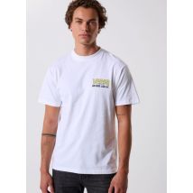 Vans - Ropa Shop Front SS White/Sunny Yellow VN000M60FLB1 - Blanco