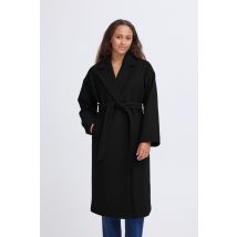 Ichi Manteau long Noir - Disponible en 40
