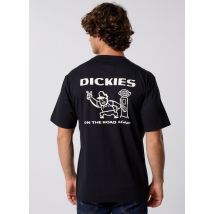 Kleding Burns Tee Ss Zwart - Dickies - Beschikbaar in M