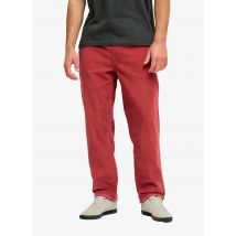 Quiksilver - Bekleidung Taxer Regular Cord Pant - Rot - Größe M