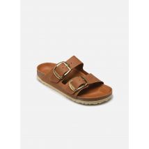 Birkenstock Arizona Big Buckle Oiled Leather - Narrow Marron - Mules et sabots - Disponible en 37