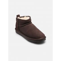 Laarzen Short sheepskin boot in suede Bruin - Colors of California - Beschikbaar in 36
