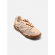 Colors of California Cow suede teddy fur sneaker Beige - Sneakers - Beschikbaar in 39