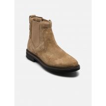 Boots en enkellaarsjes Newford Easy Beige - Clarks - Beschikbaar in 40