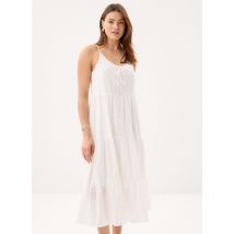 Lili Sidonio - Kleding Young Ladies Woven Dress GL729EE - Wit - Maat XL