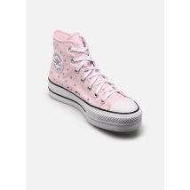 Converse Chuck Taylor All Star Lift Platform Embroidered Stars Hi Rosa - Sneaker - Größe 39 1/2