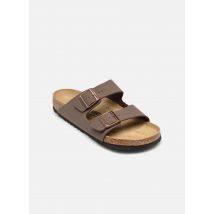Sandalen Arizona Birko-Flor Birkibuc - Regular Braun - Birkenstock - Größe 44
