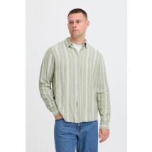 Blend - Bhbobby Linen Stripe Verde - Abbigliamento