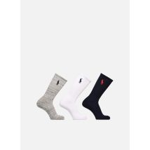 Polo Ralph Lauren 3 paires de chaussettes sport Big Pony H - Chaussettes et collants - Disponible en T.U