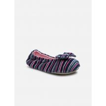 Hausschuhe Ballerine Velours – Grand Nœud W mehrfarbig - Isotoner - Größe 41 - 42
