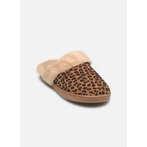 Isotoner Mule Cuir et Fourrure - Chaussons - Disponible en 36