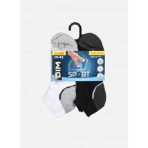 Chaussettes et collants Sport Impact Léger Socquettes Courtes Homme X3 Blanc - Dim - Disponible en 39 - 42