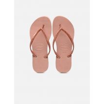 Zehensandalen Slim Flatform W rosa - Havaianas - Größe 41 - 42