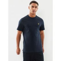 Kleding Plain T-shirt Blauw - Lyle & Scott - Beschikbaar in M