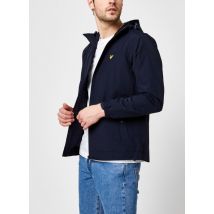 Kleding Zip Through Hooded Jacket Blauw - Lyle & Scott - Beschikbaar in XL