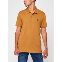 Bekleidung Plain Polo Shirt orange - Lyle & Scott - Größe L