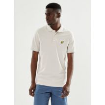 Bekleidung Plain Polo Shirt beige - Lyle & Scott - Größe L