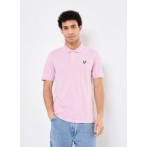 Kleding Plain Polo Shirt Roze - Lyle & Scott - Beschikbaar in M