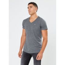 Bekleidung TJM Slim Jaspe V Neck grau - Tommy Jeans - Größe XS