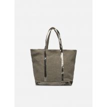Handtaschen Cabas L Porte Epaule En Lin Et Paillettes grün - Vanessa Bruno - Größe T.U