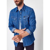 Bekleidung Ls Western Shirt blau - Wrangler - Größe S