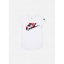 Bekleidung Short Sleeve Wallpaper Floral Futura Graphic T-Shirt weiß - Nike Kids - Größe 7A