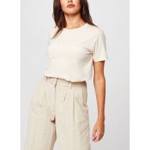 Kleding Core Logo T-Shirt Beige - Calvin Klein - Beschikbaar in XS