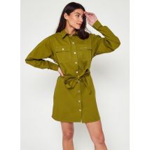 Kleding Belted Shirt Dress Groen - NA-KD - Beschikbaar in 36