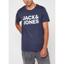 Kleding Jjecorp Logo Tee Ss O-Neck Noos Blauw - Jack & Jones - Beschikbaar in S