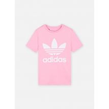 Ropa Trefoil Tee gros logo - T-shirt manches courtes - Junior Rosa - adidas originals - Talla 13 - 14A