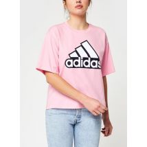 Ropa W Bluv Q1 Cro T - T-shirt manches courtes - Femme Rosa - adidas performance - Talla XS