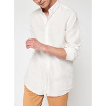 Bekleidung Slhregkylian-Linen Shirt Ls B weiß - Selected Homme - Größe L