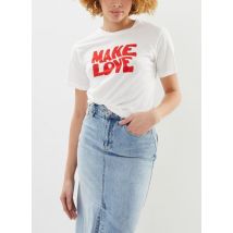 Bekleidung Make Love T-Shirt weiß - Thinking Mu - Größe XS
