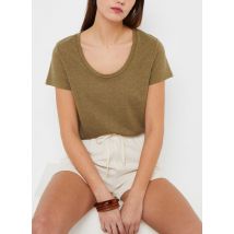 Kleding Regina T-Shirt Groen - Thinking Mu - Beschikbaar in XL