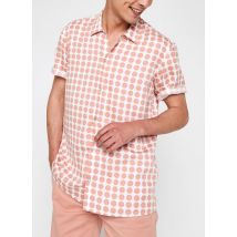 Kleding Alvin Ss All Over Printed Shirt Beige - Casual Friday - Beschikbaar in L