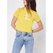 Calvin Klein Jeans T-shirt Jaune - Disponible en XL