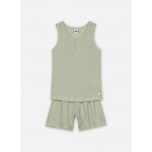 Bekleidung Bruit - Pyjama Court en Lyocell & Coton - Fille grün - Petit Bateau - Größe 2A