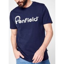 Kleding Penfield Bear Chest Print T-Shirt Blauw - Penfield - Beschikbaar in XL