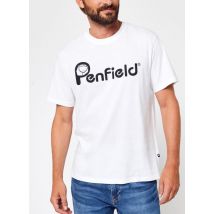 Bekleidung Penfield Bear Chest Print T-Shirt weiß - Penfield - Größe M