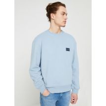Vêtements Shrunken Badge Crew Neck Bleu - Calvin Klein Jeans - Disponible en L