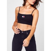 Kleding Tjw Crop Rib Badge Zwart - Tommy Jeans - Beschikbaar in L