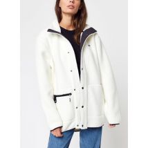 Bekleidung Long Heavy Fleece Jacket Women weiß - Rains - Größe L
