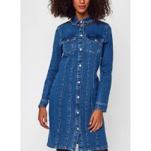 Kleding Vmnina Abk Ls Top Stitch Dress Blauw - Vero Moda - Beschikbaar in S