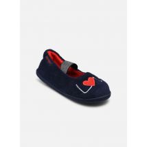 Pantoffels Ballerines – microéponge Blauw - Isotoner - Beschikbaar in 31