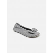 Pantoffels Ballerine tricot – grand nœud Grijs - Isotoner - Beschikbaar in 35 - 36