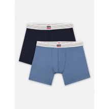 Kleding Levis Men Organic Co Sprtswr Label Boxer Brief 2P Blue Combo Blauw - Levi's Underwear - Beschikbaar in S